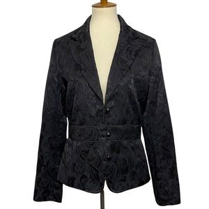 Milla Button Up All Over Print Blazer